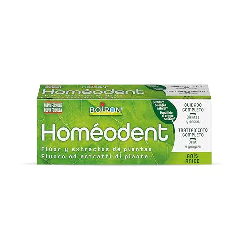 Homéodent Dentifricio Trattamento Completo con Estratti Vegetali e Aroma Anice