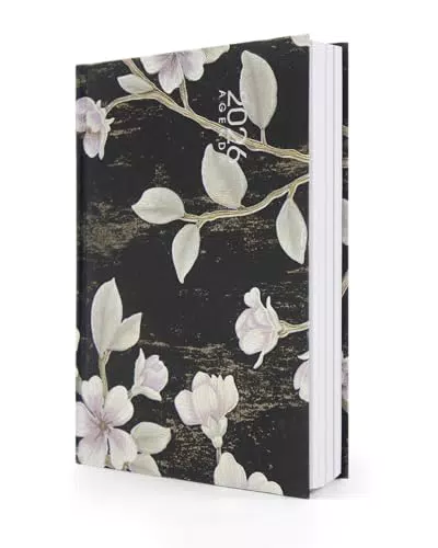 HW CASA Agenda 2026 A5 Giornaliera con Festività Internazionali e Copertina Morbida