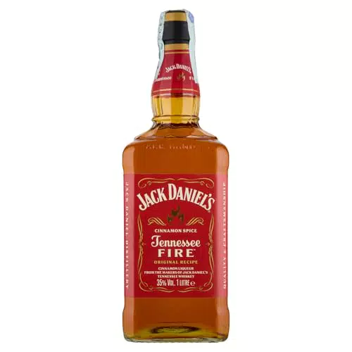 Jack Daniel's Tennessee Fire Whiskey alla Cannella, Liquore Americano Speziato