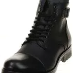 JACK & JONES Stivaletti da Uomo in Pelle Eleganti