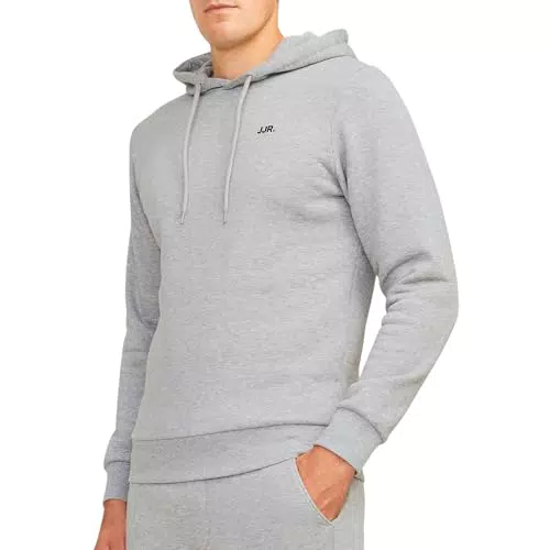 JJ REBEL Felpa Uomo Logo Sweat Hood Noos con Cappuccio