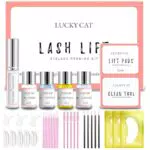 Kit Laminazione Ciglia Professionale 2025 per Lash Lift Duraturo 6-8 Settimane