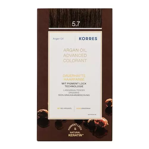 KORRES Argan Oil Colorant tintura capelli senza ammoniaca all'olio di argan bio vegana