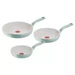 Lagostina Salvia padelle antiaderenti in alluminio riciclato con Thermo-Signal