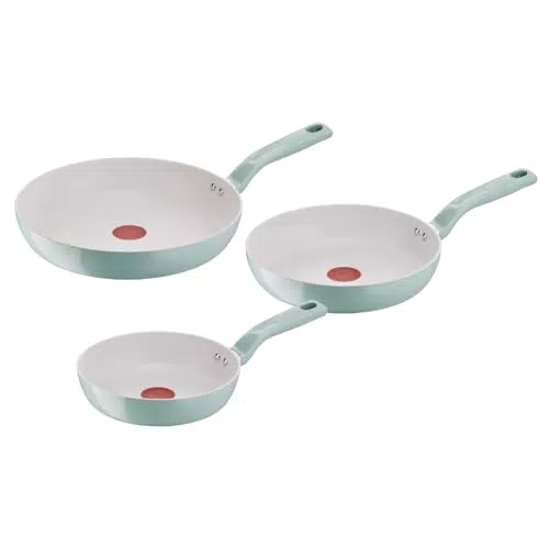 Lagostina Salvia padelle antiaderenti in alluminio riciclato con Thermo-Signal