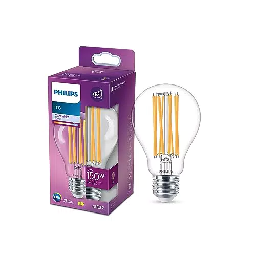Philips Lampada LED E27 a Goccia 150W Bianco Neutro