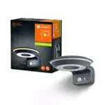 LEDVANCE ENDURA Style Glow applique solare a sensore con doppio anello luminoso