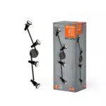 LEDVANCE Spot LED GU10 3,4W Bianco Caldo per Interni, Teste Regolabili