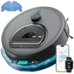 Lefant M330Pro Robot Aspirapolvere Lavapavimenti con Laser, App, Alexa, 5000Pa