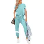 Litthing Completo Sportivo Donna Tuta Fitness Jogging Yoga Casual