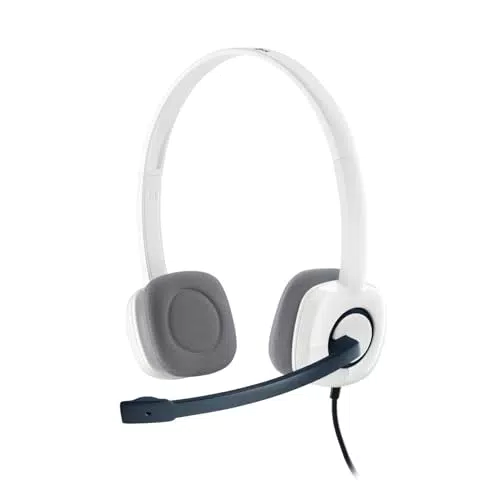 Logitech H150 Cuffie Stereo con Microfono Girevole e Cancellazione Rumore PC/Mac