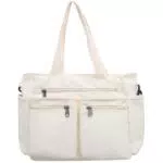 Makukke Borsa a Tracolla Donna Multiuso Shopper per Lavoro, Viaggi e Scuola