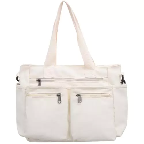 Makukke Borsa a Tracolla Donna Multiuso Shopper per Lavoro, Viaggi e Scuola