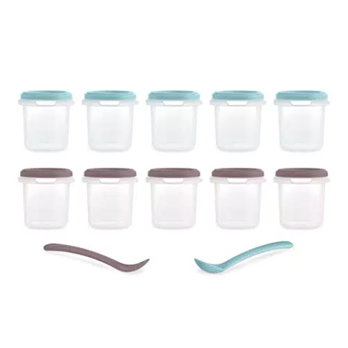 Miniland Hermisized Terra set contenitori ermetici graduati per alimenti