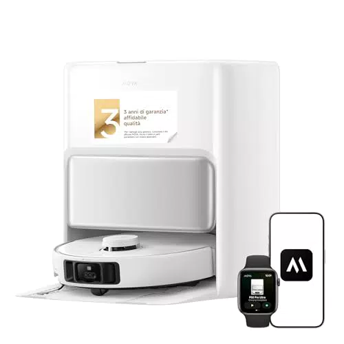 Mova P50 Pro Ultra Robot Aspirapolvere con Mocio, Controllo Vocale e App