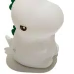 Muitomas lampada dinosauro in silicone per bambini, luce decorativa cameretta