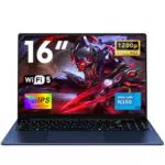 NAIKLULU Laptop 16GB RAM 1TB SSD, Processore N150, Display Full HD, Tastiera Retroilluminata