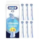 Oral-B iO Ultimate Clean Testine di Ricambio Originali per Spazzolino Elettrico