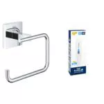 GROHE Start Cube portarotolo carta igienica senza coperchio QuickGlue A1