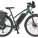 Prophete ET300 bicicletta elettrica trekking 28 telaio trapezoidale con borse