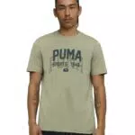 PUMA Maglietta Unisex con Grafica Varsity