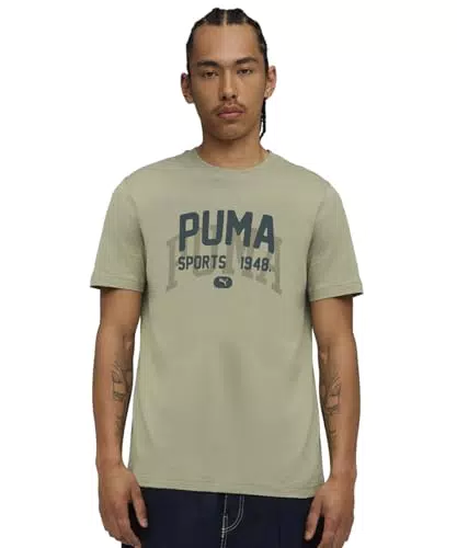 PUMA Maglietta Unisex con Grafica Varsity