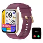 RUIMEN Smartwatch Donna con Chiamata Bluetooth, Cardiofrequenzimetro e Contapassi