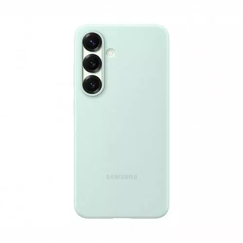 Samsung Silicone Case cover colorata in silicone per Galaxy S25