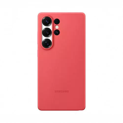 Samsung Silicone Case compatibile Galaxy S25 Ultra, Cover protettiva in silicone