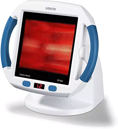 Sanitas SIL 45 Lampada a Raggi Infrarossi 300 Watt per Terapia Domestica