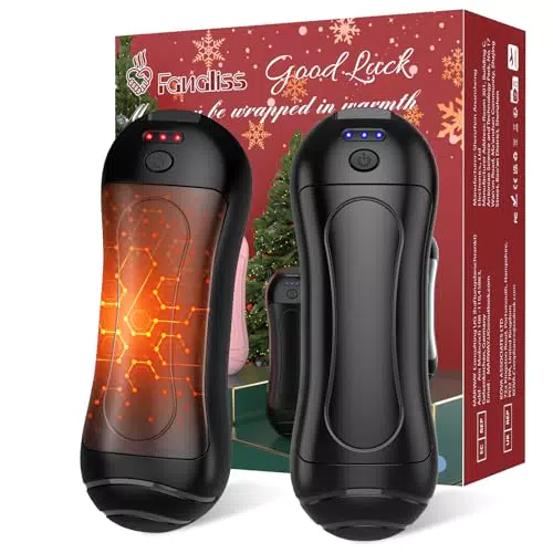 FANDLISS Scaldamani Elettrico Riutilizzabile USB Ricaricabile Magnetico Portatile