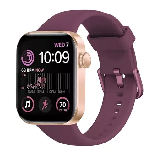 Smartwatch 1.85" Uomo Donna con Chiamate, Cardiofrequenzimetro, Sport, IP68