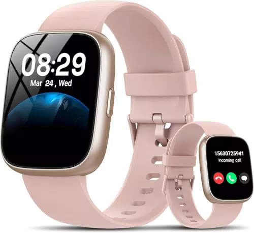Smartwatch con Alexa, Chiamate Bluetooth, Fitness Tracker IP68, 110+ Sport