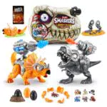 ZURU Smashers Dino Island T-Rex Battles Set Collezionabile con Sorpresa