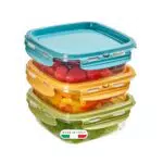 Snips Lock Mixcolor Contenitore per Alimenti Ermetico per Frigorifero e Microonde