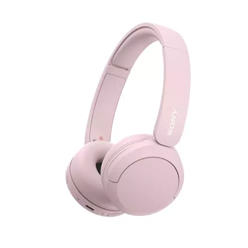 Sony WH-CH520 Cuffie Bluetooth On-Ear senza fili con batteria lunga e audio HD