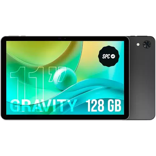 SPC Gravity Tablet 11" HD Octa-Core 4GB RAM 128GB Android 14 WiFi Dual Band