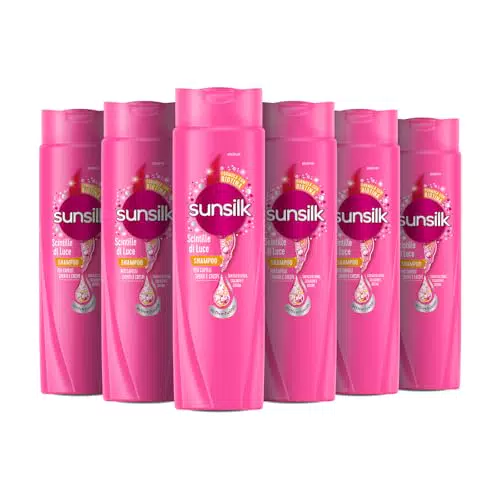 Sunsilk, Shampoo Scintille di Luce, Shampoo Anticrespo Districante