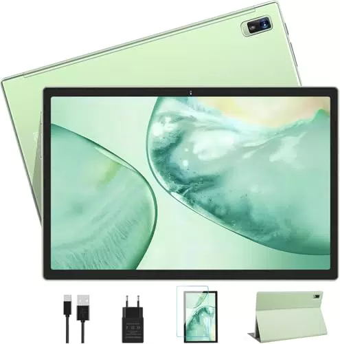 Tablet Android 10 Pollici 12GB 128GB Octa Core 5G WiFi 8000mAh con Custodia