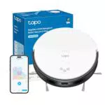Tapo RV20 Mop Robot Aspirapolvere Lavapavimenti con Mappatura LiDAR e App