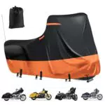 Copertura impermeabile 600D per moto Harley Davidson Touring con strisce riflettenti
