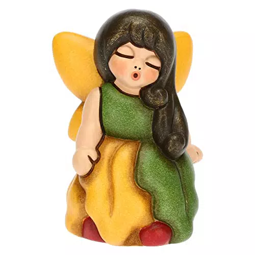 THUN Bomboniera Fata Autunno in Ceramica Decorata a Mano