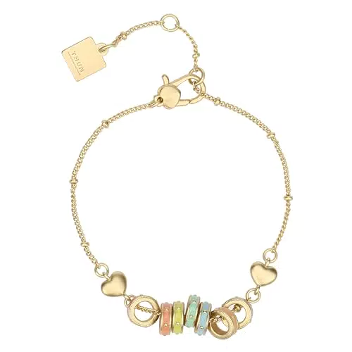 THUN Bracciale con anellini smaltati Collezione Dedicato a te
