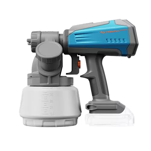 Tilswall Pistola a Spruzzo Brushless a Batteria Compatibile Makita 18V