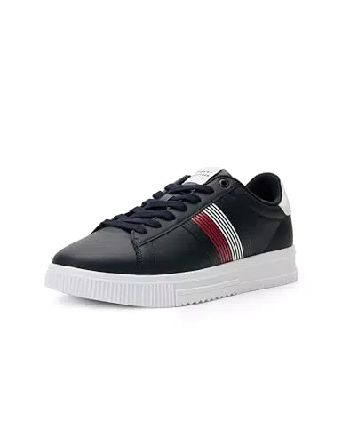 Tommy Hilfiger Supercup Lth Seasonal Sneakers da Uomo