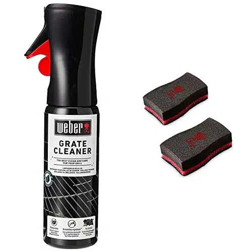 Weber 17875 detergente per griglie e 17688 spugna per barbecue