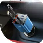 JOYROOM 2025 84W Caricabatterie Auto Retrattile USB C Ricarica Rapida PD 45W