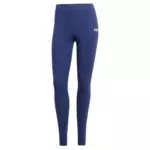 adidas Donna Essentials Linear Cotton Leggings, Black/White