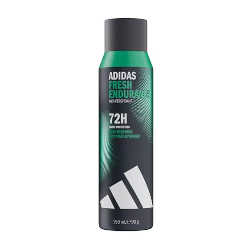 adidas Fresh Endurance Deodorante Uomo 72h Protezione Vegana Senza Alcol
