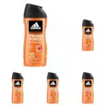 Adidas, Team Force Gel Doccia Bagnoschiuma 3 in 1 per Corpo